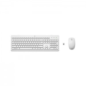Conjunto HP Teclado + Rato Wireless 230 White